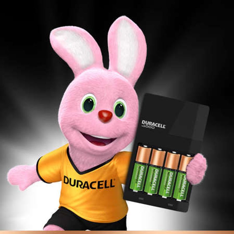 Casa si Gradina - Electrice - Accesorii electrice - Baterii, acumulatori si incarcatoare - Incarcator de baterii 4h duracell 2x aa 1300mah 2x aaa 750mah - Infinity.ro