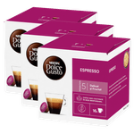 Market - Cafea si ceaiuri - Cafea - Capsule si paduri cafea - Set 3 x Capsule Nescafé Dolce Gusto Espresso, 48 capsule, 264g - Infinity.ro