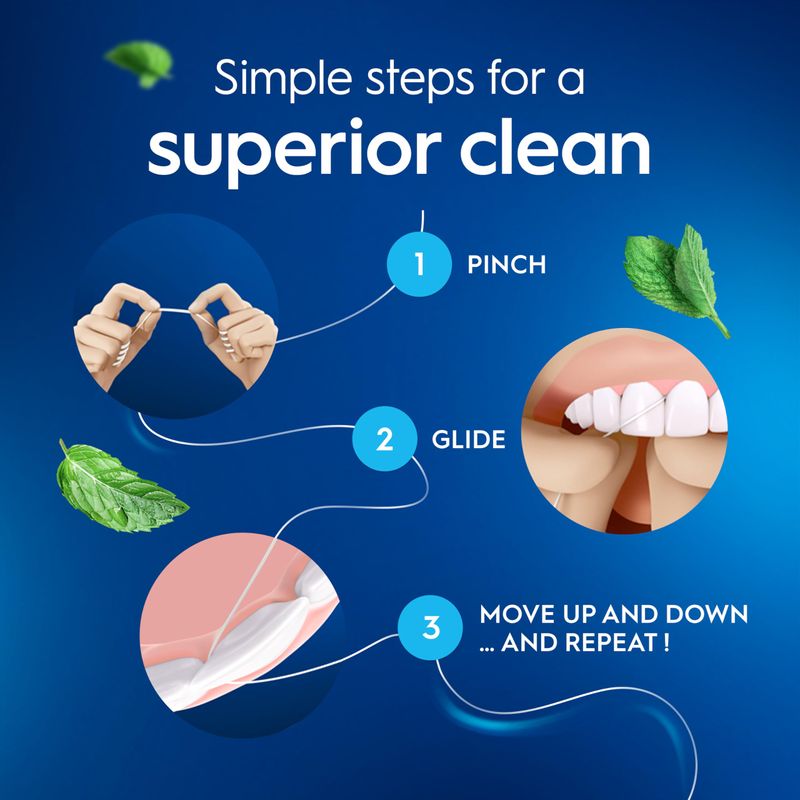 Ingrijire personala si Cosmetice - Igiena dentara - Rezerve si accesorii - Set, Ata dentara Oral-B Essential Floss Mint Waxed Duo Pack, 5 pachete, 100 m, menta, cerata - Infinity.ro