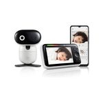Casa si Gradina - Mobilier - Mobilier copii - Monitoare video copii - Monitor video pentru bebelusi Motorola Nursery PIP1500, ecran 5", comunicare bidirectionala, raza de actiune 300 m, alb - Infinity.ro