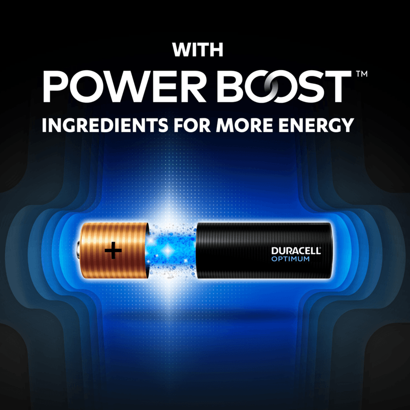 Casa si Gradina - Electrice - Accesorii electrice - Baterii, acumulatori si incarcatoare - Set baterii R6 AA Duracell Optimum, 1.5V, 12 buc - Infinity.ro