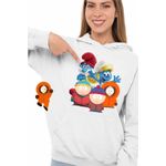 Fashion, accesorii si bijuterii - Femei - Imbracaminte femei - Hanorace femei - Hanorac Femei South Park Strumfii Papa Strumf Strumfita, alb, marime 2XL - Infinity.ro