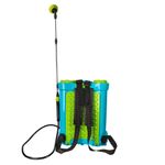 Casa si Gradina - Gradinarit si plante - Instalatii si accesorii pentru irigatii - Aparate pentru stropit gradina - Pulverizator electric cu acumulator 16L, baterie 12V 8Ah, presiune 5.5 bari, lance inox, 3 duze, vermorel pentru gradina - Infinity.ro