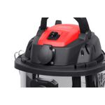 Casa si Gradina - Gradinarit si plante - Utilaje gradina - Aspiratoare, suflante si tocatoare - Aspirator industrial umed-uscat, 1200 W, rezervor metalic 30 L, filtru HEPA, functie suflare, curatare manuala filtru - Infinity.ro