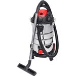 Casa si Gradina - Gradinarit si plante - Utilaje gradina - Aspiratoare, suflante si tocatoare - Aspirator industrial umed-uscat, 1200 W, rezervor metalic 30 L, filtru HEPA, functie suflare, curatare manuala filtru - Infinity.ro