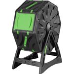 Casa si Gradina - Gradinarit si plante - Unelte gradinarit - Compostoare gradina - Compostor rotativ cu picioare, capacitate 70 L, sistem de aerisire, plastic rezistent la intemperii, 55,5 x 36 x 72 cm - Infinity.ro