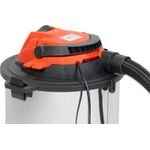 Casa si Gradina - Gradinarit si plante - Utilaje gradina - Aspiratoare, suflante si tocatoare - Aspirator industrial umed-uscat, 1200 W, rezervor inox 20 L, aspirare lichide, functie suflare, 18 kPa, accesorii incluse - Infinity.ro