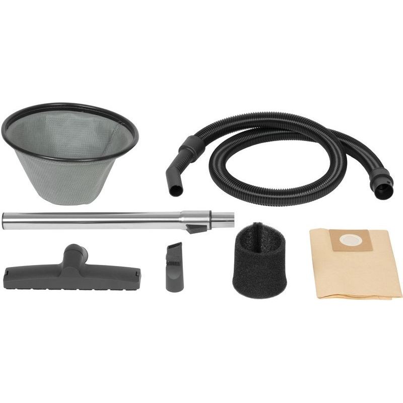 Casa si Gradina - Gradinarit si plante - Utilaje gradina - Aspiratoare, suflante si tocatoare - Aspirator industrial umed-uscat, 1200 W, rezervor inox 20 L, aspirare lichide, functie suflare, 18 kPa, accesorii incluse - Infinity.ro