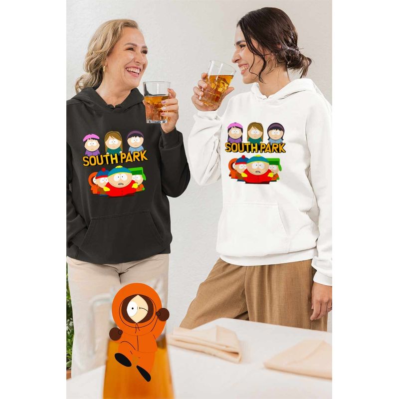 Fashion, accesorii si bijuterii - Femei - Imbracaminte femei - Hanorace femei - Hanorac Femei South Park Wendy Testaburger Team, alb, marime 2XL - Infinity.ro