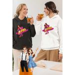 Fashion, accesorii si bijuterii - Femei - Imbracaminte femei - Hanorace femei - Hanorac Femei Soy Luna Argentina, alb, marime 2XL - Infinity.ro