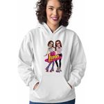 Fashion, accesorii si bijuterii - Femei - Imbracaminte femei - Hanorace femei - Hanorac Femei Soy Luna Nina Best Friends, alb, marime 2XL - Infinity.ro