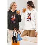 Fashion, accesorii si bijuterii - Femei - Imbracaminte femei - Hanorace femei - Hanorac Femei Soy Luna Nina Best Friends, alb, marime 2XL - Infinity.ro
