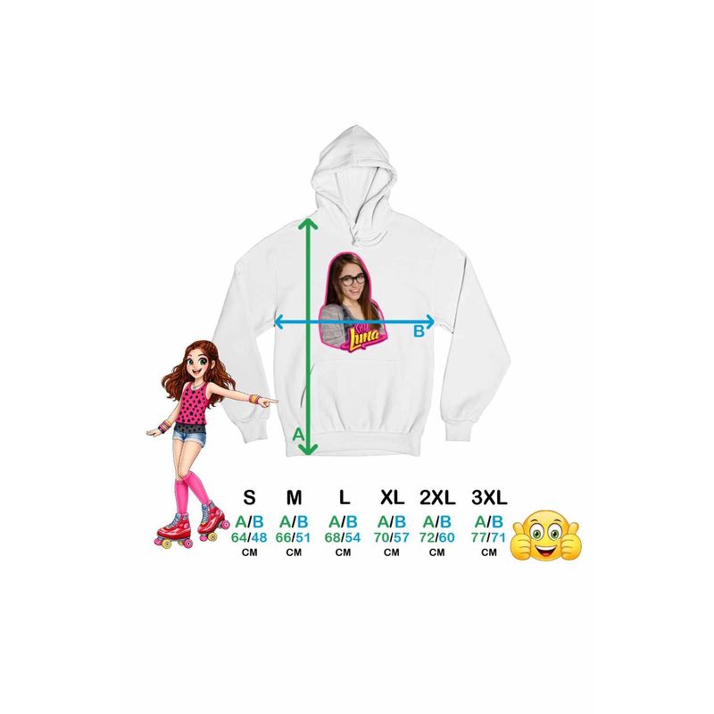 Fashion, accesorii si bijuterii - Femei - Imbracaminte femei - Hanorace femei - Hanorac Femei Soy Luna Nina Simonetti, alb, marime 2XL - Infinity.ro