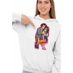 Fashion, accesorii si bijuterii - Femei - Imbracaminte femei - Hanorace femei - Hanorac Femei Soy Luna Niric, alb, marime 2XL - Infinity.ro