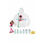 Fashion, accesorii si bijuterii - Femei - Imbracaminte femei - Hanorace femei - Hanorac Femei Soy Luna Ramiro Ponce, alb, marime 2XL - Infinity.ro