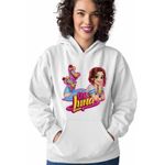 Fashion, accesorii si bijuterii - Femei - Imbracaminte femei - Hanorace femei - Hanorac Femei Soy Luna Patine Karol Sevilla, alb, marime 2XL - Infinity.ro