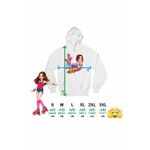 Fashion, accesorii si bijuterii - Femei - Imbracaminte femei - Hanorace femei - Hanorac Femei Soy Luna Patine Karol Sevilla, alb, marime 2XL - Infinity.ro