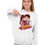 Fashion, accesorii si bijuterii - Femei - Imbracaminte femei - Hanorace femei - Hanorac Femei Soy Luna Valente Love, alb, marime 2XL - Infinity.ro