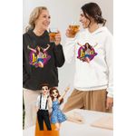 Fashion, accesorii si bijuterii - Femei - Imbracaminte femei - Hanorace femei - Hanorac Femei Soy Luna Valente, alb, marime 2XL - Infinity.ro