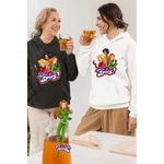 Fashion, accesorii si bijuterii - Femei - Imbracaminte femei - Hanorace femei - Hanorac Femei Spioanele Aventuri Desene Spioni, alb, marime 2XL - Infinity.ro