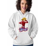 Fashion, accesorii si bijuterii - Femei - Imbracaminte femei - Hanorace femei - Hanorac Femei Spioanele Clover Totally Spies, alb, marime 2XL - Infinity.ro