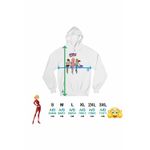 Fashion, accesorii si bijuterii - Femei - Imbracaminte femei - Hanorace femei - Hanorac Femei Spioanele Shopping Servicii Secrete, alb, marime 2XL - Infinity.ro