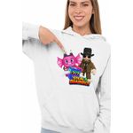 Fashion, accesorii si bijuterii - Femei - Imbracaminte femei - Hanorace femei - Hanorac Femei Steal a Brainrot Matteo Roblox Meme, alb, marime 2XL - Infinity.ro