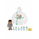 Fashion, accesorii si bijuterii - Femei - Imbracaminte femei - Hanorace femei - Hanorac Femei Steal a Brainrot Noobinis Roblox Meme, alb, marime 2XL - Infinity.ro