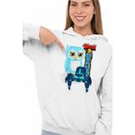 Fashion, accesorii si bijuterii - Femei - Imbracaminte femei - Hanorace femei - Hanorac Femei Steal Brainrot Clickerrinocrabo Roblox Meme, alb, marime 2XL - Infinity.ro
