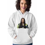 Fashion, accesorii si bijuterii - Femei - Imbracaminte femei - Hanorace femei - Hanorac Femei Steve Aoki Vibe, alb, marime 2XL - Infinity.ro