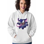 Fashion, accesorii si bijuterii - Femei - Imbracaminte femei - Hanorace femei - Hanorac Femei Stitch Venom , alb, marime 2XL - Infinity.ro
