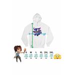 Fashion, accesorii si bijuterii - Femei - Imbracaminte femei - Hanorace femei - Hanorac Femei Stitch Venom , alb, marime 2XL - Infinity.ro