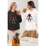 Fashion, accesorii si bijuterii - Femei - Imbracaminte femei - Hanorace femei - Hanorac Femei Stranger Things Demogorgon Abyss Monstru, alb, marime 2XL - Infinity.ro