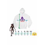 Fashion, accesorii si bijuterii - Femei - Imbracaminte femei - Hanorace femei - Hanorac Femei Stranger Things Gate Abyss Abis Hell Demogorgon, alb, marime 2XL - Infinity.ro