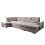 Casa si Gradina - Mobilier - Canapele si coltare - Canapele - Canapea extensibila, gri-bej Taupe, stanga, OREO U - Infinity.ro