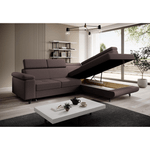 Casa si Gradina - Mobilier - Canapele si coltare - Canapele - Canapea extensibila, maro, dreapta, JOGI ROH - Infinity.ro