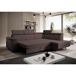 Casa si Gradina - Mobilier - Canapele si coltare - Canapele - Canapea extensibila, maro, dreapta, JOGI ROH - Infinity.ro
