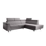 Casa si Gradina - Mobilier - Canapele si coltare - Canapele - Canapea extensibila, gri deschis, dreapta, JOGI ROH - Infinity.ro