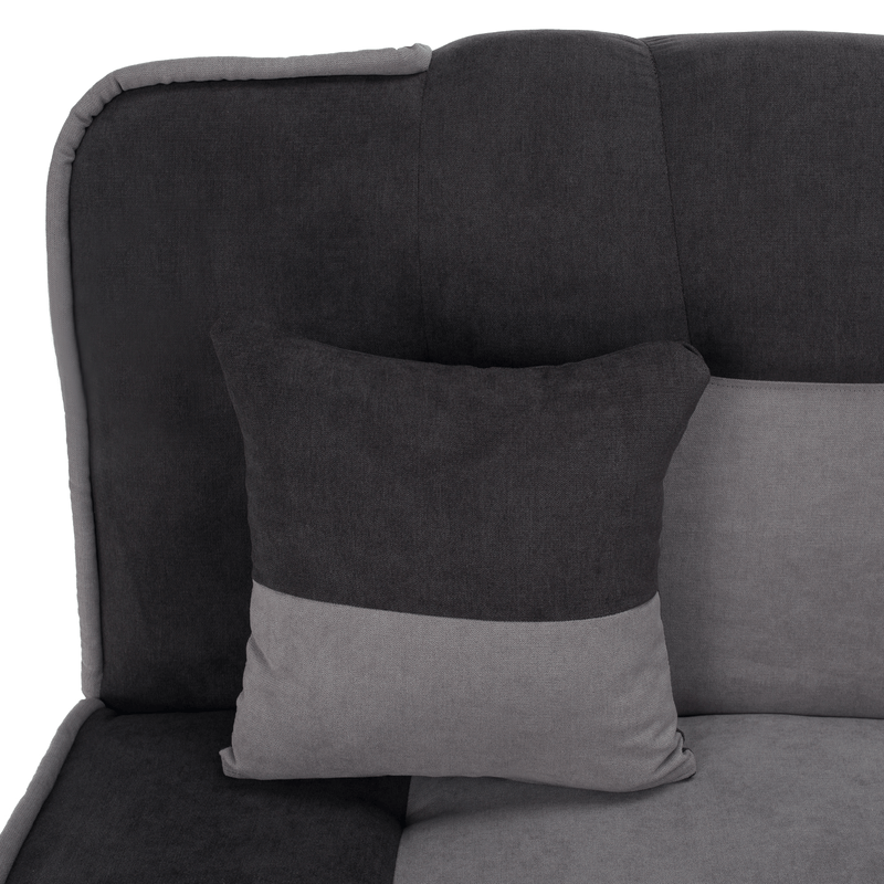 Casa si Gradina - Mobilier - Canapele si coltare - Canapele - Canapea extensibila, gri inchis/gri deschis, PERSI - Infinity.ro