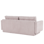 Casa si Gradina - Mobilier - Canapele si coltare - Canapele - Canapea extensibila, roz antic textil Queens, AURELIA - Infinity.ro