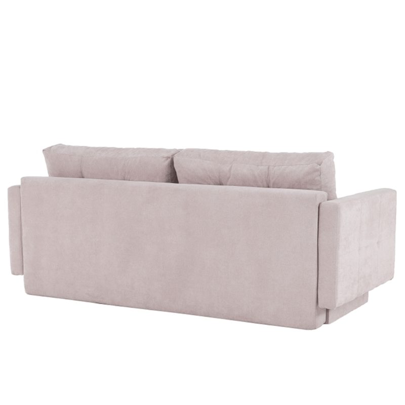 Casa si Gradina - Mobilier - Canapele si coltare - Canapele - Canapea extensibila, roz antic textil Queens, AURELIA - Infinity.ro