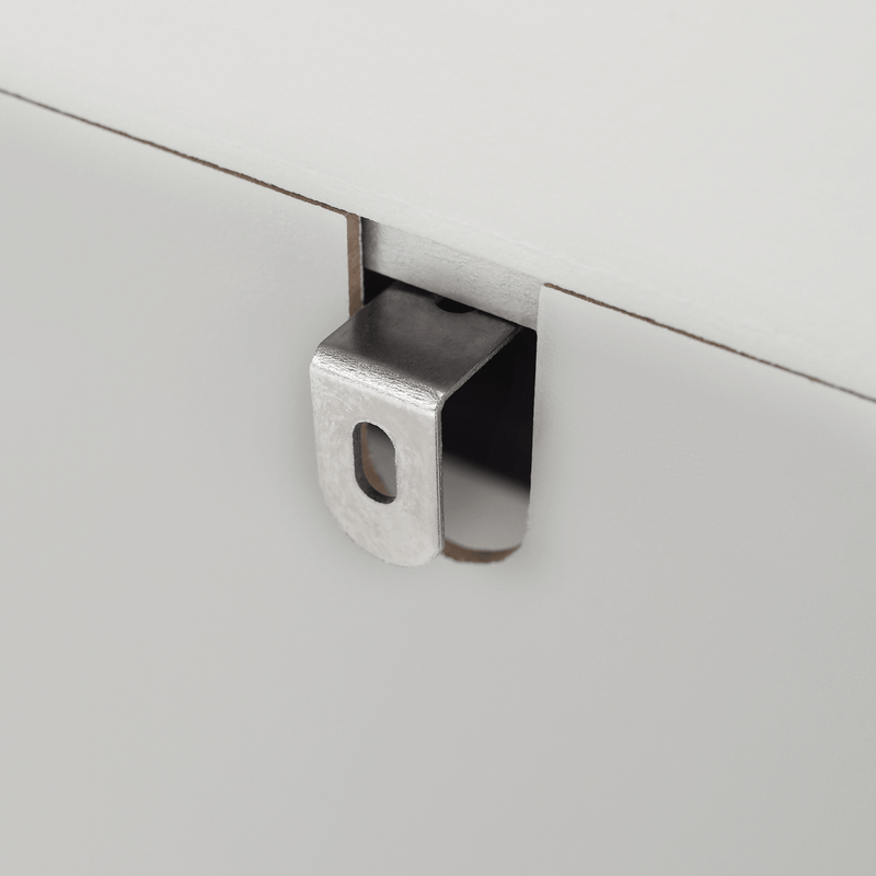 Casa si Gradina - Mobilier - Dulapuri si sifoniere - Dulapuri pantofi - Pantofar, 4 compartimente, alb/gri, SEBER TYP 3 - Infinity.ro