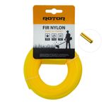 Casa si Gradina - Gradinarit si plante - Utilaje gradina - Consumabile si accesorii utilaje de gradina - Fir nylon profil stea 2,7 mm x 15 m pentru motocoasa ROTOR - Infinity.ro