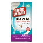 Petshop - Ingrijire si Igiena - Asternuturi si substraturi - Covorase igienice - Simple Solution - Scutece catei talie foarte mica XS, 12 Buc - Infinity.ro