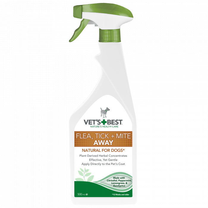 Vet`s Best – Spray contra puricilor, căpușelor și acarienilor 500 ml