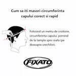 Auto si Moto - Moto - Echipamente protectie moto - Casti moto - Casca Moto/Scuter Flip-Up FIXATO Nova, Viziera Dubla, Protectie UV, Albastru, M - Infinity.ro