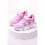 Fashion, accesorii si bijuterii - Copii - Incaltaminte copii - Sneakers si tenisi copii - Adidasi roz cu luminite pentru fetite Ponei Marimea 21 - Roz - Infinity.ro