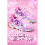 Fashion, accesorii si bijuterii - Copii - Incaltaminte copii - Sneakers si tenisi copii - Adidasi roz cu luminite pentru fetite Ponei Marimea 21 - Roz - Infinity.ro