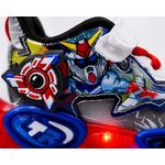 Fashion, accesorii si bijuterii - Copii - Incaltaminte copii - Sneakers si tenisi copii - Pantofi sport cu lumini LED, Model Robo, Multicolor Marimea 21 - Infinity.ro