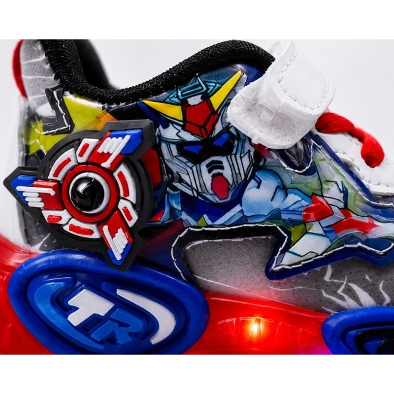 Fashion, accesorii si bijuterii - Copii - Incaltaminte copii - Sneakers si tenisi copii - Pantofi sport cu lumini LED, Model Robo, Multicolor Marimea 21 - Infinity.ro